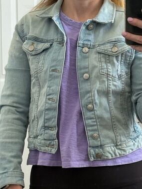 H&M Denim Jacket - Light Blue-Wash